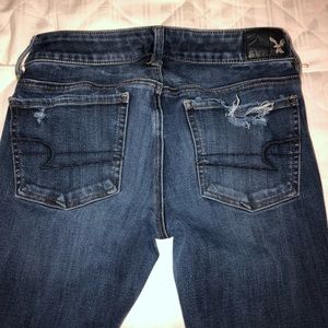 American Eagle ripped jeans